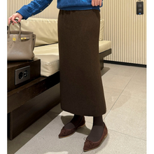 Load image into Gallery viewer, Fleece Knit Skirt
