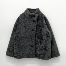 Load image into Gallery viewer, Funnel Neck Soft Fur Jacket
