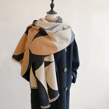 Load image into Gallery viewer, Printed Cashmere Blend Scarf

