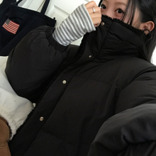 Load image into Gallery viewer, High Collar Sherpa Puffer Jacket
