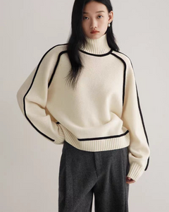 Lined Knit Turtleneck