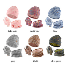 Load image into Gallery viewer, Kiddie Warmer Set (Beanie, Gloves, Neck Warmer) Printed
