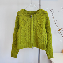 Load image into Gallery viewer, Knit Sweater Cardigan
