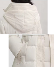 Load image into Gallery viewer, Long Bubble Jacket with Cinched Waist
