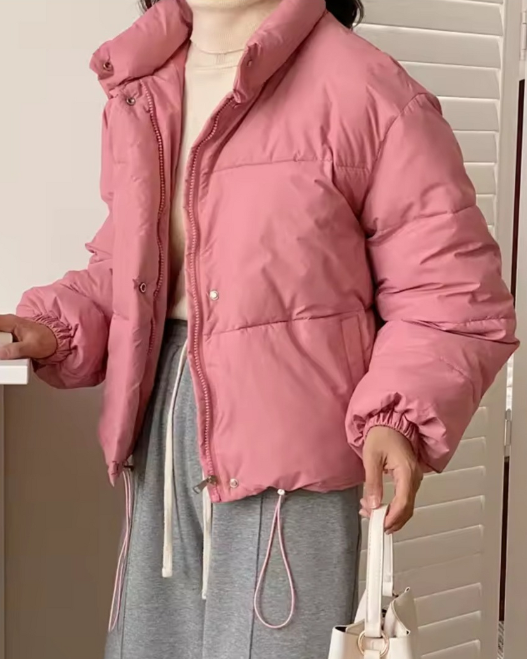 Semi-Cropped Puffer Jacket