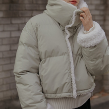 Load image into Gallery viewer, Reversible Cropped Puffer
