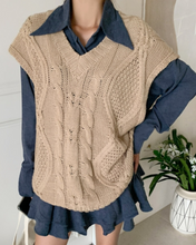 Load image into Gallery viewer, Oversized Knit Vest
