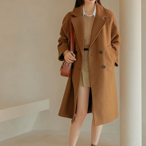 Raglan Wool Blend coat