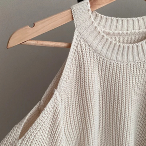 Open Shoulder Sweater