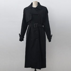 Long Raglan Trench Coat