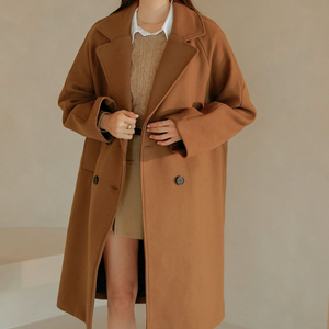 Raglan Wool Blend coat