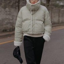 Load image into Gallery viewer, Reversible Cropped Puffer
