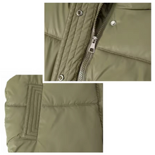 Load image into Gallery viewer, Soft Faux Leather Puffer Vest
