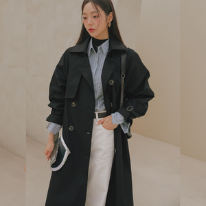 Side Slit Trench Coat