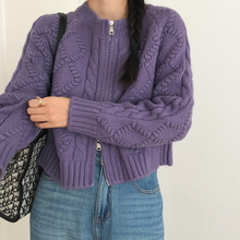 Load image into Gallery viewer, Knit Sweater Cardigan
