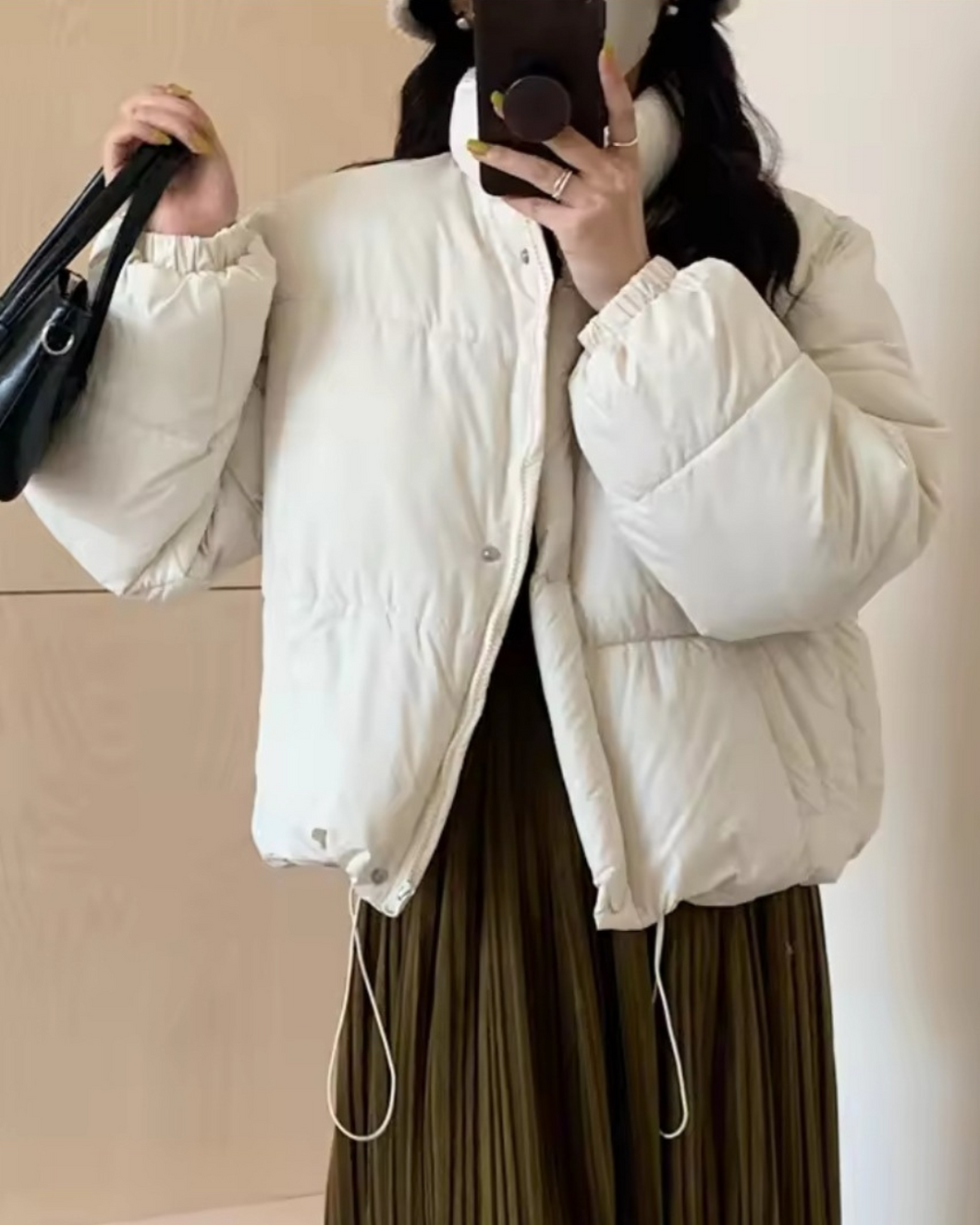 Semi-Cropped Puffer Jacket