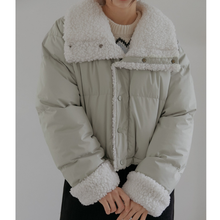 Load image into Gallery viewer, Reversible Cropped Puffer
