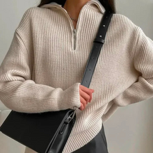 Load image into Gallery viewer, Collared Knit Sweater
