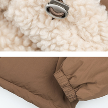 Load image into Gallery viewer, High Collar Sherpa Puffer Jacket
