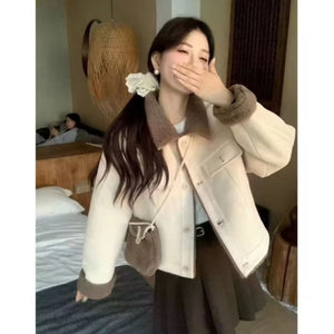 Fuzzy-lined Jacket