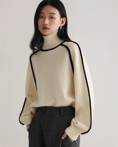 Lined Knit Turtleneck