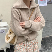 Load image into Gallery viewer, Collared Knit Sweater
