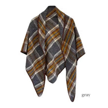 Load image into Gallery viewer, Triangle Plaid Scarf
