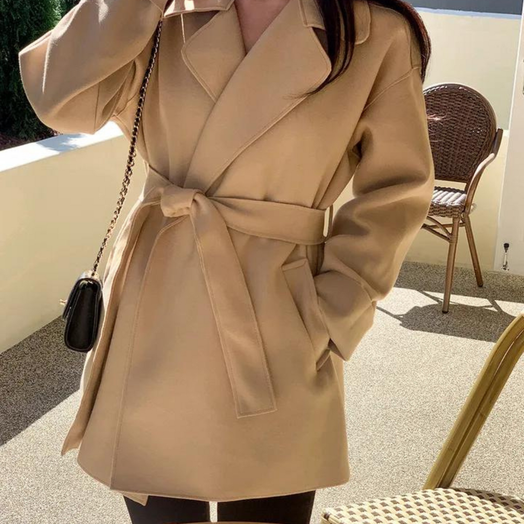 Short Wrap Coat