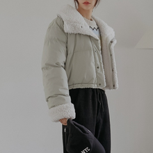 Load image into Gallery viewer, Reversible Cropped Puffer
