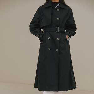 Side Slit Trench Coat