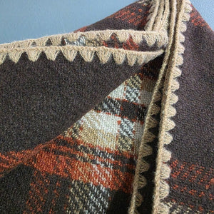 Triangle Plaid Scarf