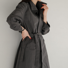 Load image into Gallery viewer, Lightweight Nylon Coat Dress
