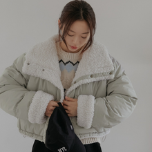 Load image into Gallery viewer, Reversible Cropped Puffer
