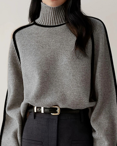 Lined Knit Turtleneck