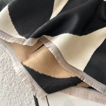 Load image into Gallery viewer, Printed Cashmere Blend Scarf
