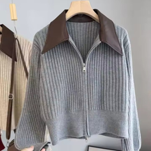 Load image into Gallery viewer, Dual-zip Sweater
