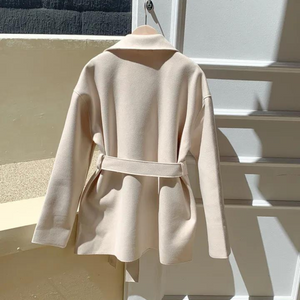 Short Wrap Coat