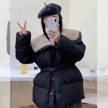 Load image into Gallery viewer, Wide Collar Puffer Jacket
