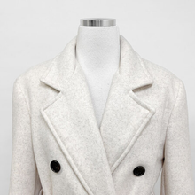Load image into Gallery viewer, Double breasted Long Wool Coat

