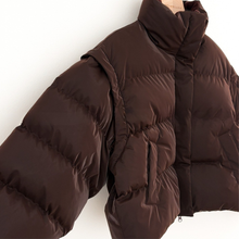 Load image into Gallery viewer, Two-way Puffer Jacket
