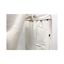 Load image into Gallery viewer, Double breasted Long Wool Coat
