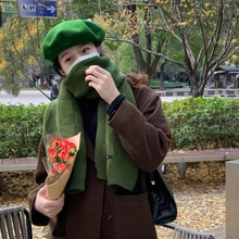 Load image into Gallery viewer, Long Knitted Scarf - Weave Pattern
