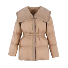 Load image into Gallery viewer, Wide Collar Puffer Jacket
