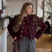 Load image into Gallery viewer, Wool Blended Jacket
