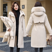 Load image into Gallery viewer, Two-Way Long Parka Jacket
