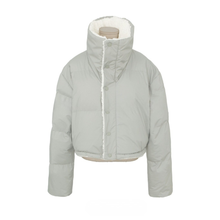 Load image into Gallery viewer, Reversible Cropped Puffer
