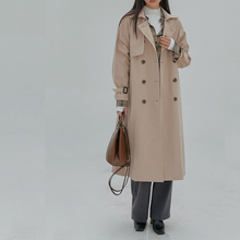 Load image into Gallery viewer, Side Slit Trench Coat
