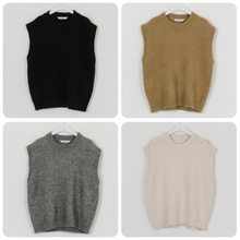 Load image into Gallery viewer, Knit Vest - Roundneck
