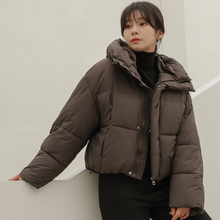 Load image into Gallery viewer, Classic Hooded Puffer Jacket
