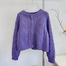 Load image into Gallery viewer, Knit Sweater Cardigan
